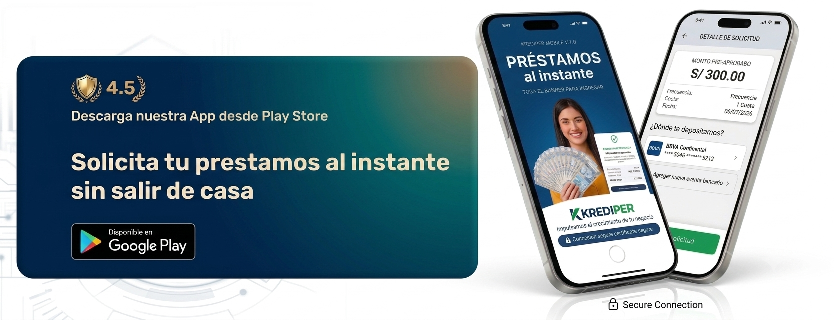 Descarga nuestra App - Solicita préstamos al instante
